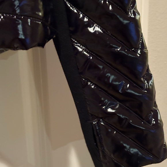 Blanc Noir Quilted Jacket Shiny Black - Picture 6 of 13